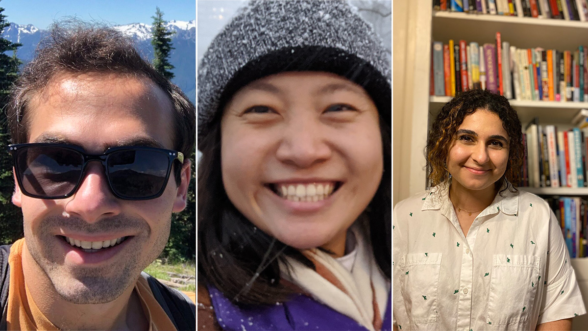 Dan Adler, Joy Ming, and Pegah Moradi were each awarded NSF Graduate Research Fellowships in 2021.